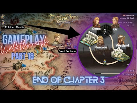 Tactics Ogre Reborn End of Chapter 3 Boed Fortress and Phidoch Castle Walkthrough Part 18