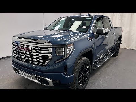 2026 GMC Sierra 1500 Crew Cab Short Box 4-Wheel Drive Denali in Blue for sale at Davis GMC Buick Lethbridge in Lethbridge, AB