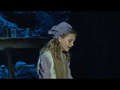 Donna Vivino is singing the 'Castle on a Cloud' lyrics in the music video.