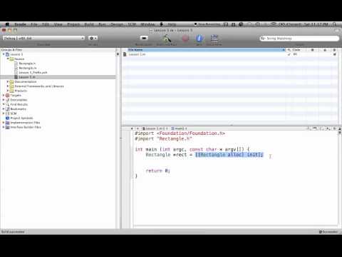 Objective-C on the Mac L5 - Methods
