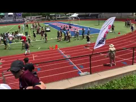 Josh Nate, Anchor leg, 4x400, TAPPS State meet, 2019