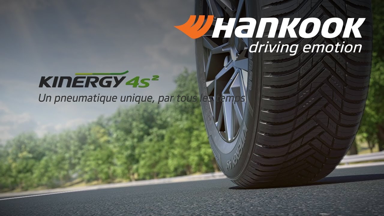 Pneu Hankook Kinergy 4S2 195/50 R16 88V - 4 Saisons - M+S - Performances Toute L'Année