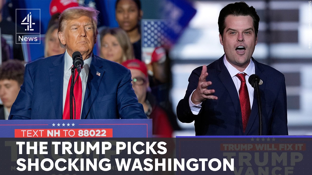 Trump stuns Washington with Justice and Intelligence appointments