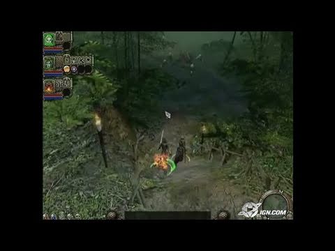 Dungeon Siege II PC Games Gameplay - Video Tour Pt. 1