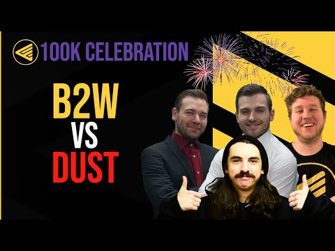 WC3 - B2W 100K Celebration - 2v2: B2W vs DuSt