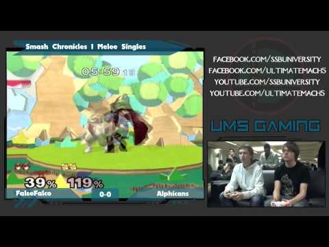 CSC1 - FalseFalco (Marth, Falco) vs Alphicans (Fox) - SSBM