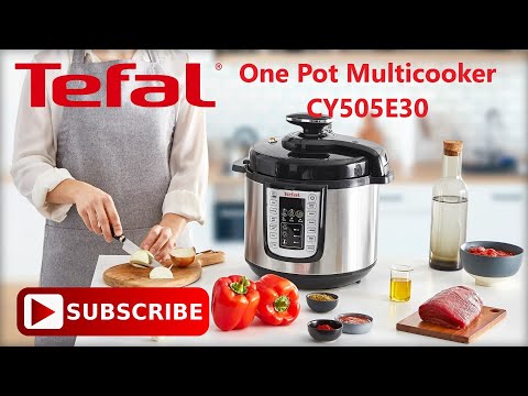 Tefal One Pot Multicooker | CY505E30 | All-in-One Electric Pressure Cooker | #JustUnboxing #NoReview