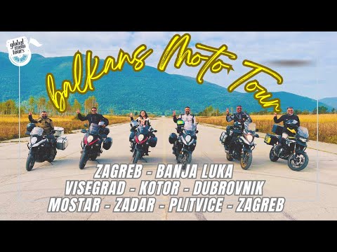 Epic 1900km Balkan Motorcycle Adventure: Croatia, Bosnia & Herzegovina, and Montenegro