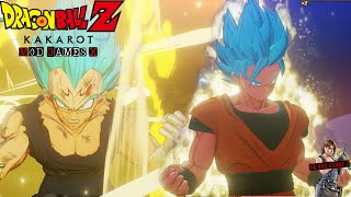 Dragon Ball Z Kakarot MOD - Goku and Vegeta SSJ GOD BLUE