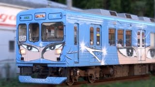 preview picture of video '伊賀鉄道に乗ってきました!【忍者列車】The Ninja Trains'