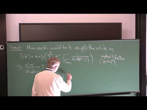 Zeta functions for Anosov diffeomorphisms, flows and actions, M. Pollicott (University of Wawrick)