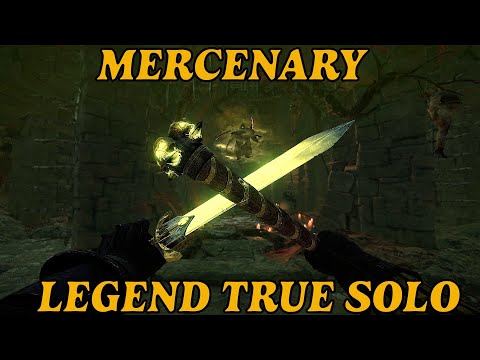 Mercenary - Legend True solo - Mace Sword/Repeater - Blood in the Darkness - Warhammer Vermintide 2