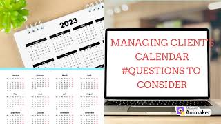 Personal Assistant Services for Busy Professionals | SKY Support" 4 How Virtual Assistants Can Manage Client Calendars Effectively