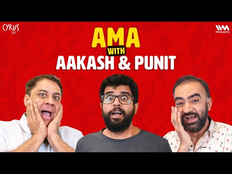 IPL Prodigy, Roast Comedy & AI Popes | Cyrus Says AMA ft. Aakash Mehta & Punit Pania