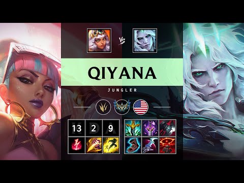 Qiyana Jungle vs Viego: Legendary - NA Challenger Patch 25.S1.1