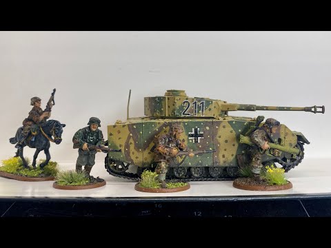 Easy German WW2 Spring Plane Tree/Oak Leaf Style Camo Tutorial