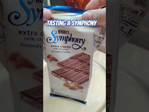 ❓ What is a HERSHEY'S Symphony? 🍫 MILK CHOCOLATE & TOFFEE! #shorts #short #shortvideo #shortsvideo