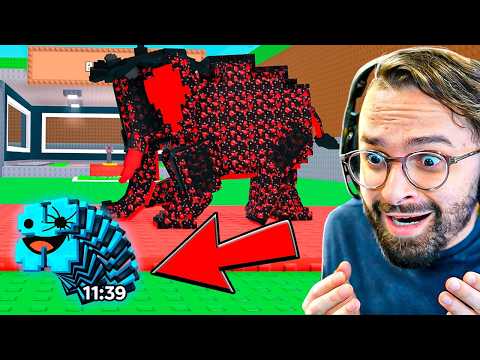 FUI O PRIMEIRO DO MUNDO A TESTAR a SORTE 100x no BRAINROT… ISSO QUE ACONTECEU 😱🍀