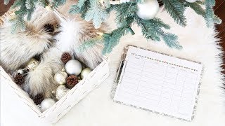 5 Free Holiday Organizing Printables | Christmas Printables | Free Download