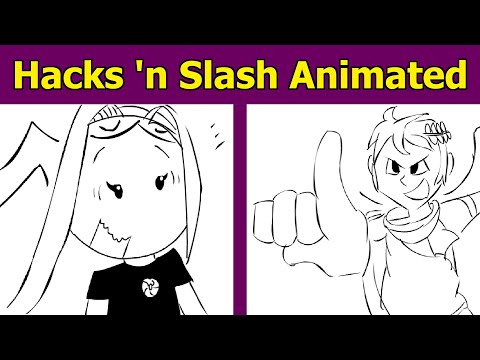 Pit and Viridi's Disaster Date | #HacksnSlash #Animated