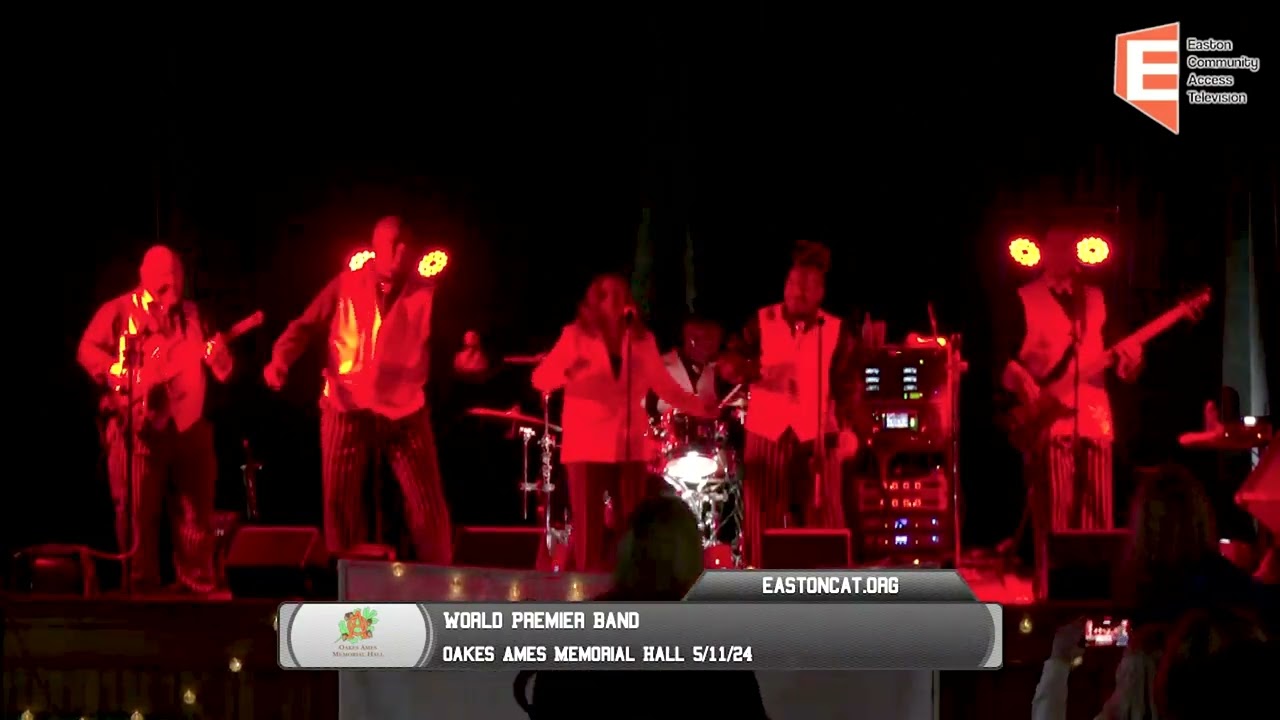 World Premiere Band at Oakes Ames Memorial Hall 5/11/24