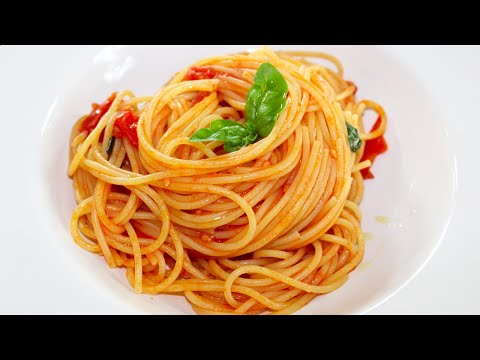 Spaghetti ai pomodorini freschi semplici e veloci | Carlo Gaiano