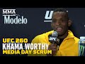 UFC 260: Khama Worthy Follows Tony Ferguson's Advice For Ups And Downs of Fighting - MMA Fighting