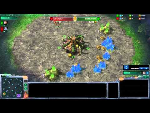 STARCRAFT2: Cap 68, Spanish series, Liga SIL, GilTzOkO (T) - BlackKniGhT (Z), part. 1ª