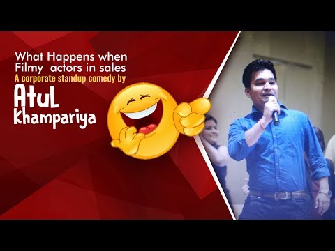 Atul Khampariya Stand Up Comedy On Corporate # Mimicry Act