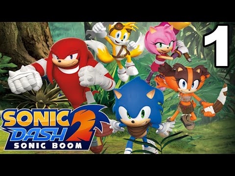 Sonic Dash 2: Sonic Boom - Gameplay Walkthrough Part 1 (iOS, Android)
