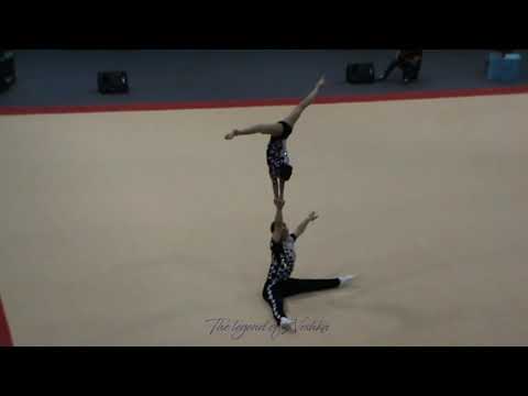 CHN - Mixed pair Acro worlds Levallois 2014 Final (Combined)