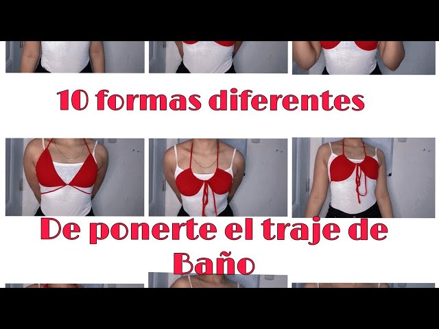 Vídeo relacionado con FemiChic Traje de Baño Mujer Dos Piezas Sexy Push Up con Relleno Conjuntos de Bikini Correas Laterales Braga de Bikini para Playa y Piscina(Verde Militar,L)