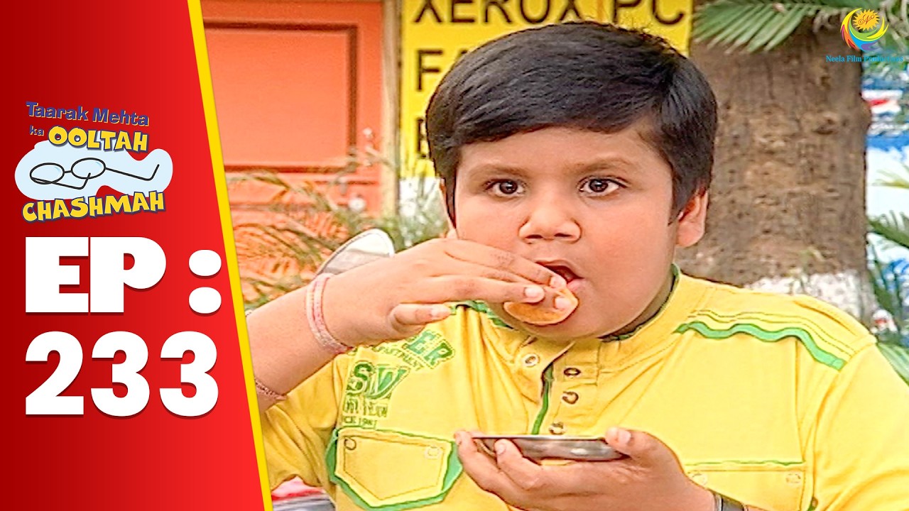 SE 01 EP 233 - Goli Ne Dekha Jethalal Ko बुरी हालत में ! | Taarak Mehta Ka Ooltah hashmah