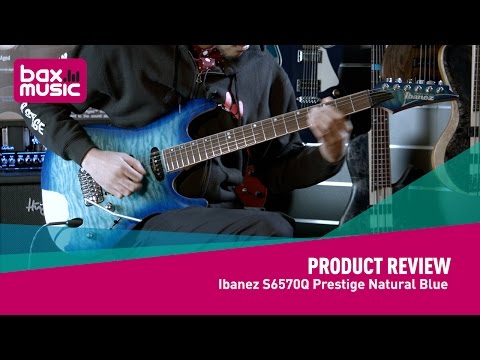 Ibanez S6570Q - NAMM 2017 (first full review)