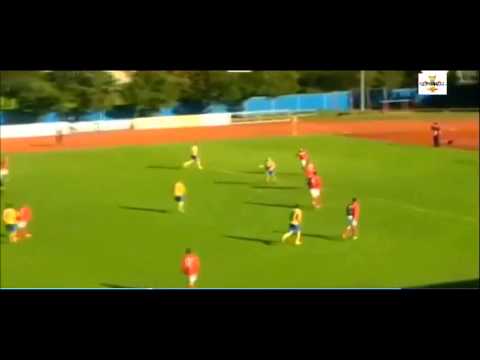 Jurijs Žigajevs Amazing chest flick up & overhead kick Goal!!