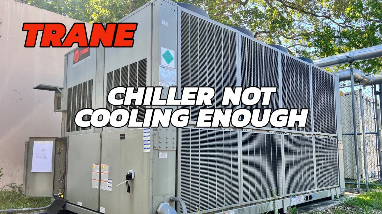 TRANE Chiller CGAM100 Water Temps High… Here’s What I Found #hvac #chiller #airconditioning