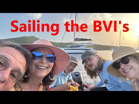 Sailing the BVI's on a Moorings Catamaran