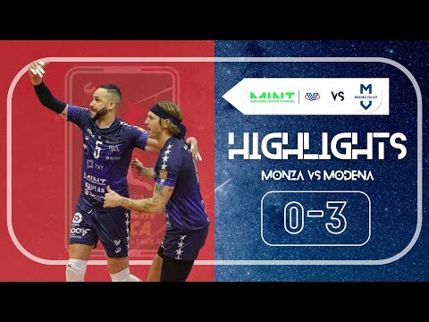 HIGHLIGHTS | MINT Vero Volley Monza - Valsa Group Modena (SuperLega)