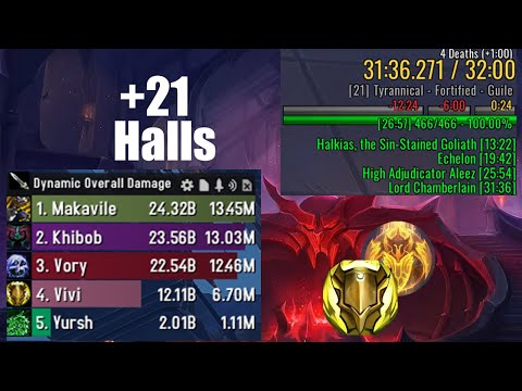 +21 Halls no comms pug - Lightsmith Prot Paladin PoV