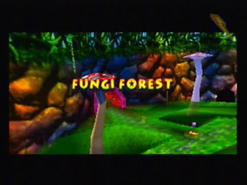 Donkey Kong 64 101% Walkthrough - Part 14 - Fungi Forest