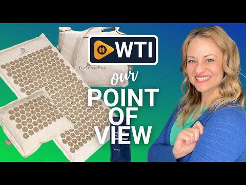 DoSensePro Acupressure Mat Set - WTI product video review