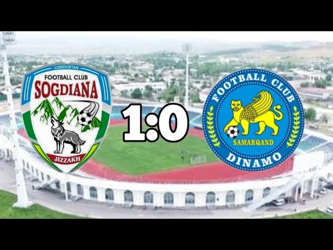 UZBEKISTON SUPERLIGASI 2 TUR SO'G'DIONA 1:0 DINAMO