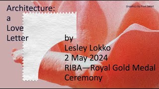 Lesley Lokko:  A love letter to architecture