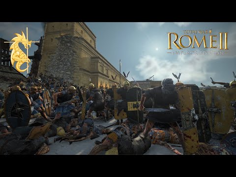 A Split Attack?! UNHEARD Of and RISKY!~ EPIC 2v2 Siege on Total War Rome 2!