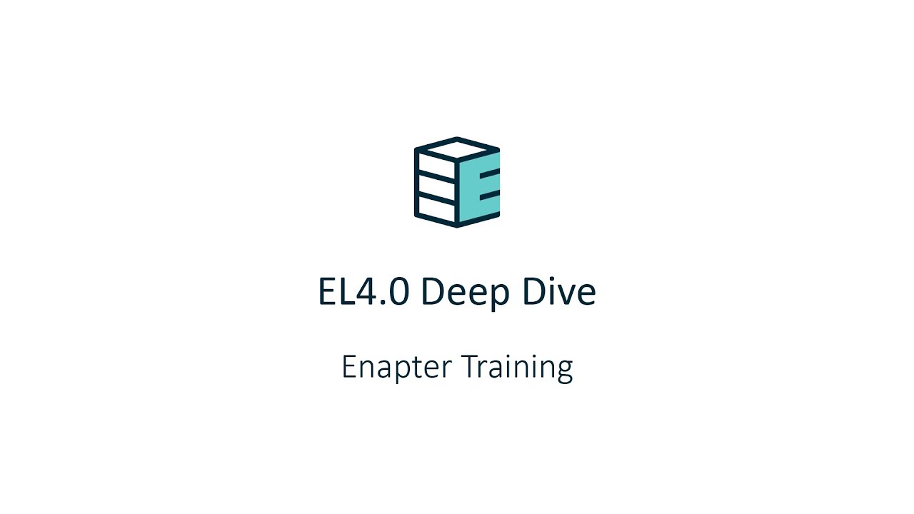 Enapter Training - EL4.0 Deep Dive [Feb 2022]