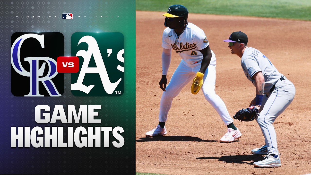 Rockies vs. Athletics Game Highlights (6/14/26) | MLB Highlights