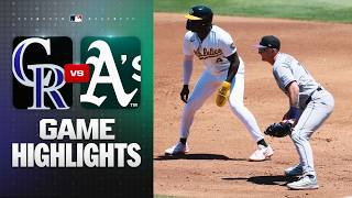 Rockies vs. Athletics Game Highlights (6/14/26) | MLB Highlights