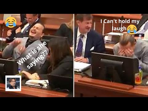 Johnny Depp Funny moments, Johnny Depp court case, Defamation Trial.....