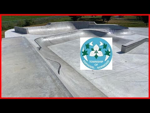 Vlog at Norwood Ontario Skatepark #3