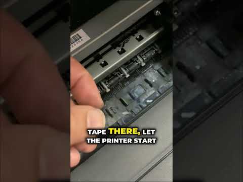 The 'Genius' Tape Fix for Printer Errors